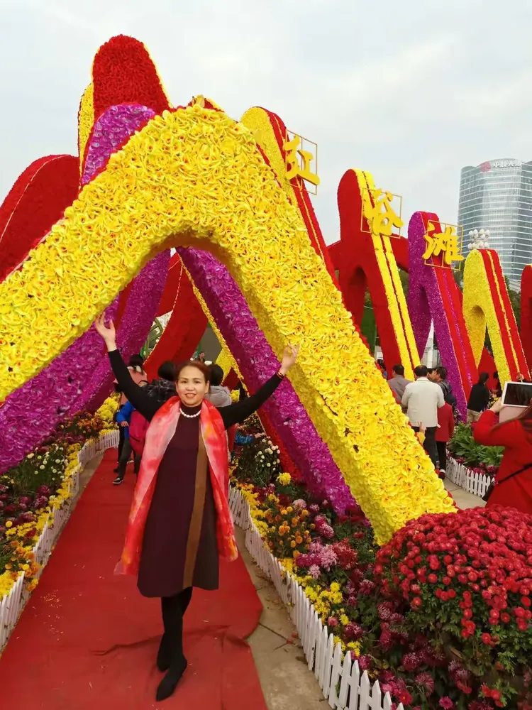 11月25日星期天,一年一度的菊花展在红谷滩行政广场开展,品种是历年来