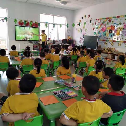 虎头崖镇中心幼儿园大二班一日生活活动环节师幼精彩剪辑