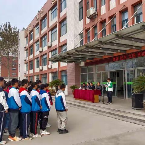 勤学终得榜上名，青春奋斗正当时——于河实验中学期中考试表彰大会暨冬季学习高潮动员大会