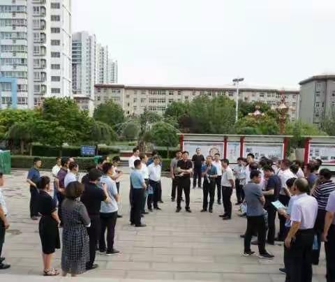 “基层党建观摩”走进浴新南街道