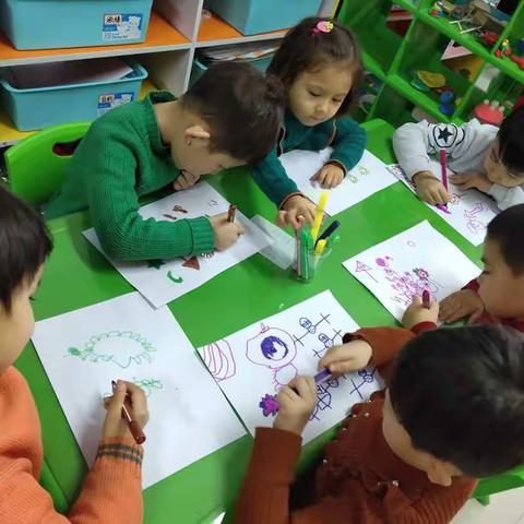 哈密市第八幼儿园中三班一日活动剪影（2019年1月7日）