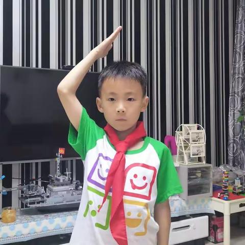 时刻准备着，成为一名合格的少先队员—王子墨