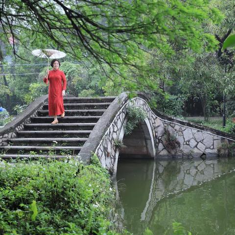 烟雨西湖