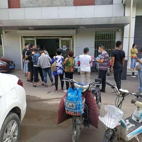 智远街道第三次冷链食品从业人员核酸检测圆满完成