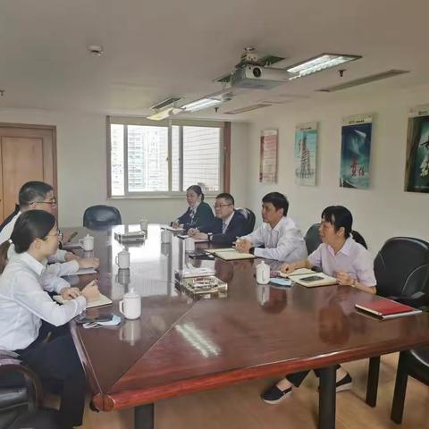 省行营业部高级业务经理蔡刚等一行前往萧山分行营业部参观交流