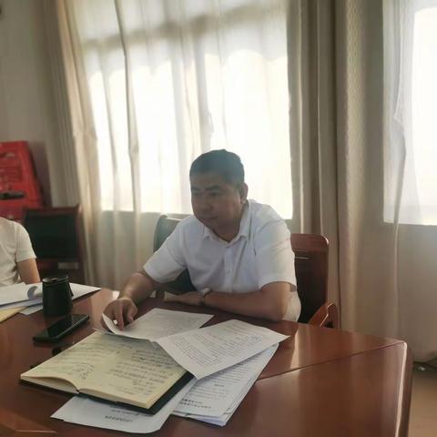 海坡社区党委召开巡察整改部署会议