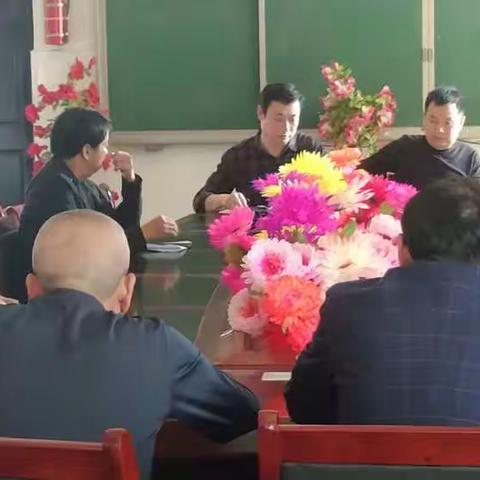 东陂中学疫情防控布置会