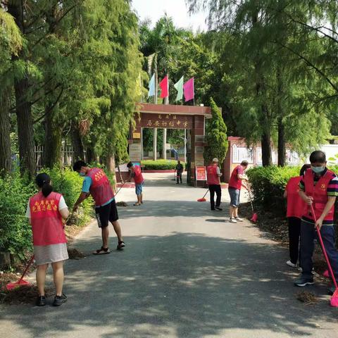 “开学第一天，梦想在起航”—— 马安初级中学秋季开学准备工作及               开学典礼。