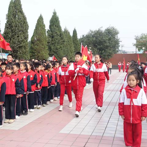 中国少年先锋队﻿祁县第五小学入队仪式简讯