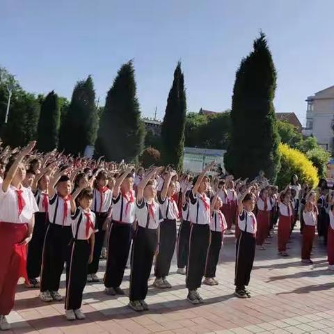 喜迎二十大 争当好队员
——祁县第五小学“庆六一”系列活动纪实