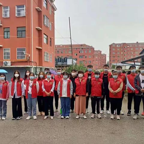 防疫少年——记张营街道凤祥小区的志愿者