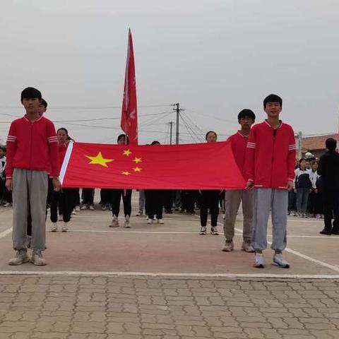 郝北中学运动会