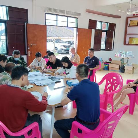 公坡镇水北村委会推广乡村治理“积分制”试点工作