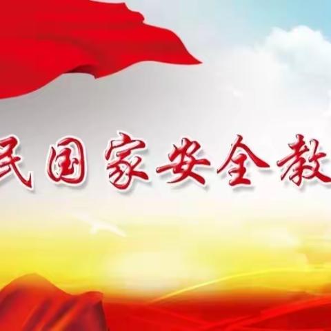 维护国家安全，守护美丽家园——李集镇王庄小学“国家全民安全日”主题教育活动