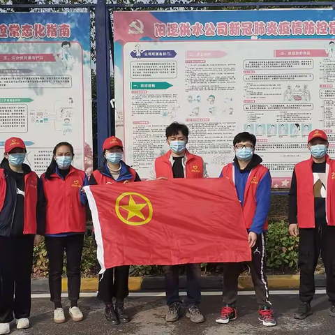 阳逻供水公司开展学雷锋志愿者服务活动