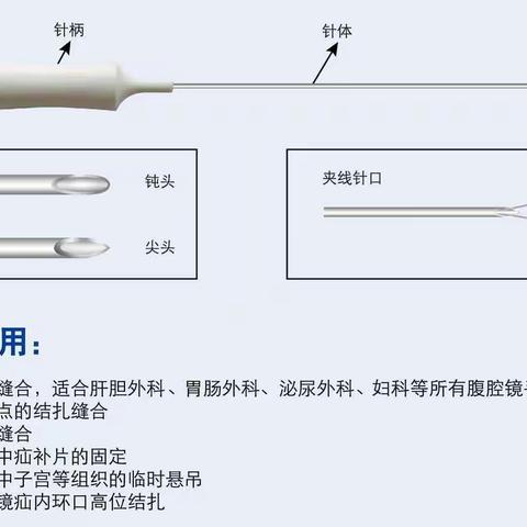 经皮穿刺针（腹壁缝合）