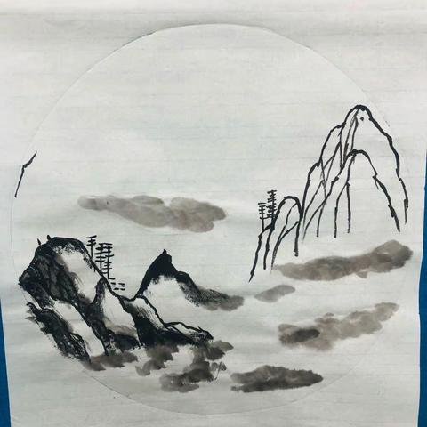 大南国画班第八课（课前小练笔）