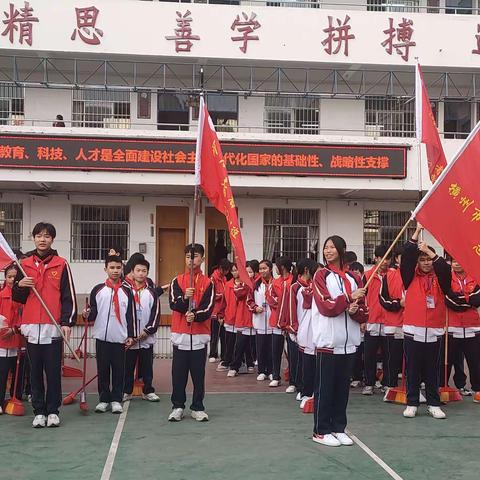 浪漫花香在横州 ，学雷锋活动在郁江畔