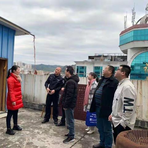 2020年十字社区消防安全大排查