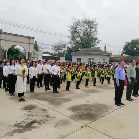 向烈士英灵致敬，做新时代少年——清苑区北王力乡北王力小学烈士纪念日祭奠活动