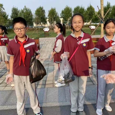 做文明少年，护有德之城——太阳城小学6年级4班雏鹰小队活动