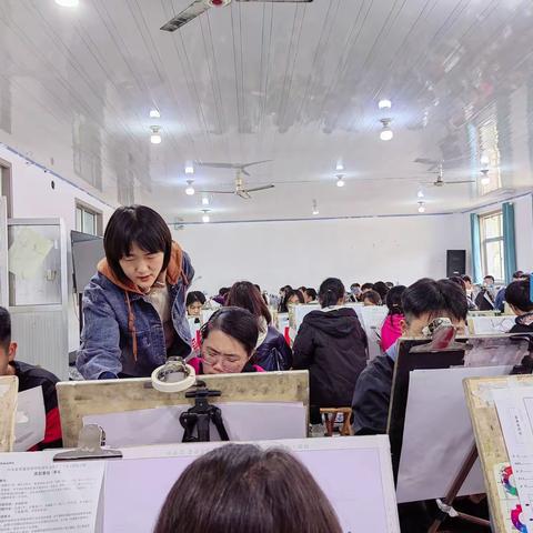 跋山涉川凌云志，山水入画绘豪情一一2022届临沂七中高三大洼写生纪实（四）