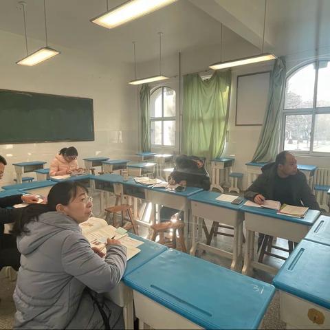 冬日教研构学思，曲水流觞铸师魂