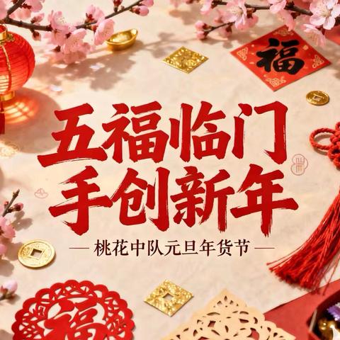 五福临门，手创新年｜桃花中队的年味创想