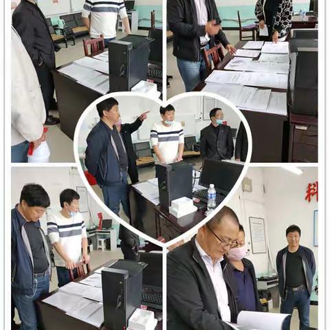 严格把关 扎实督导——台营中心校领导到麻姑营小学检查开学准备工作