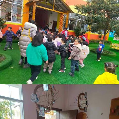 东升幼儿园中一班生活剪影