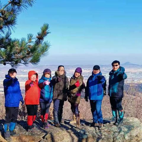 2021년 첫 산행 대포산으로