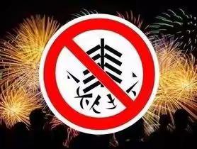 【温馨提示】关于春节期间燃放烟花爆竹温馨提示