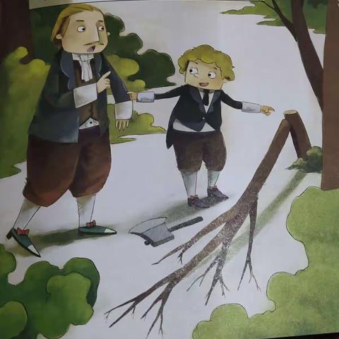 绘本故事 《华盛顿的故事》