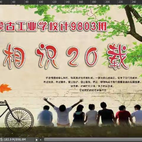 20年再聚首——计9803