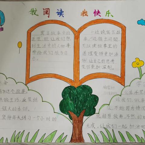 “读书好，好读书”——红小三（4）班寒假阅读成果展