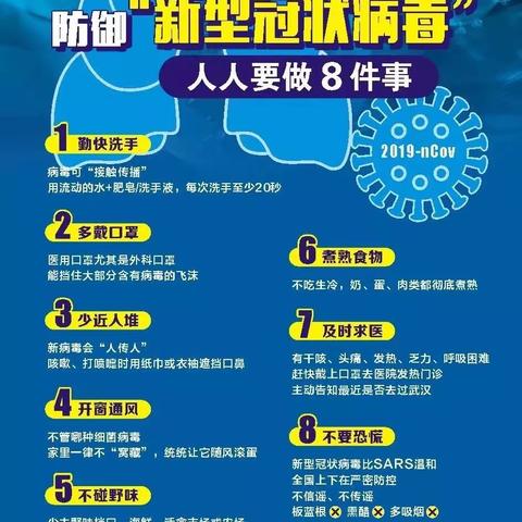 乌鲁木齐市第七十小学预防新型冠状病毒感染的肺炎致家长一封信之二