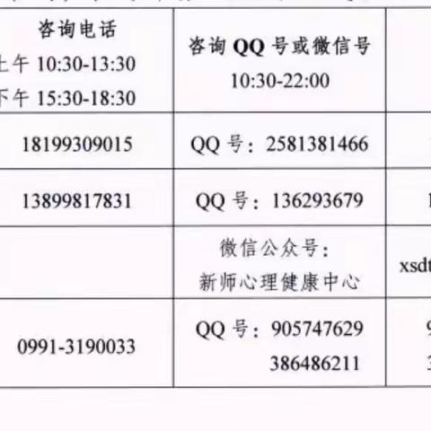 乌鲁木齐市第七十小学关于针对新型冠状病毒感染的肺炎疫情开通心理咨询热线致全体师生和家长的一封信