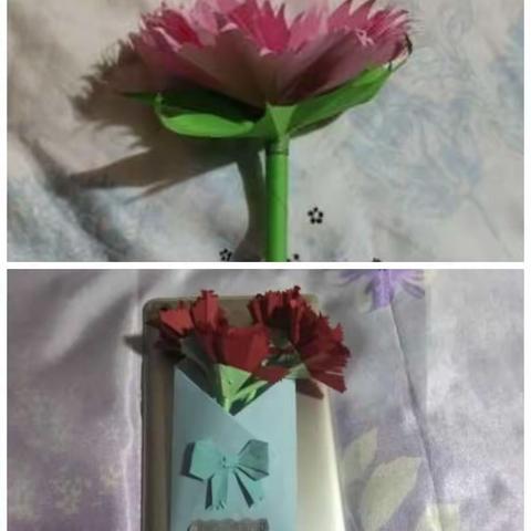 “妈妈，您最美”38妇女节德育主题教育活动——西柴沟中心校三年级