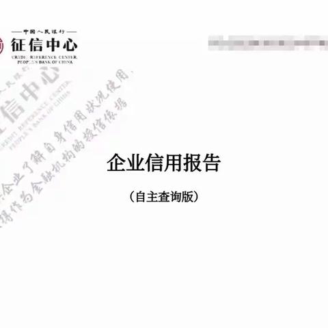 建行可以通过企业手机银行查询企业征信报告啦！