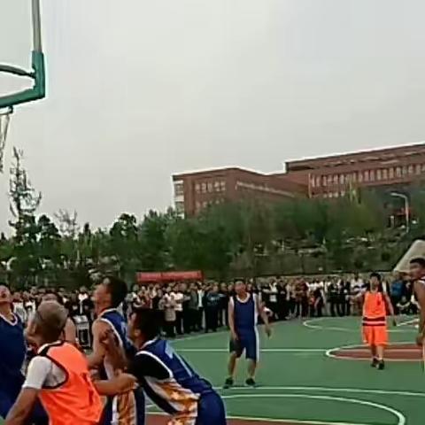 林州市全民运动会篮球比赛