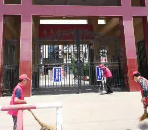 姚村镇西丰学校清洁家园志愿服务活动