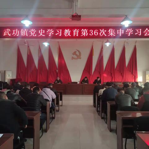 武功镇11月16日工作动态