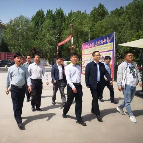 县委常委、组织部部长孙波深入武功镇检查工作