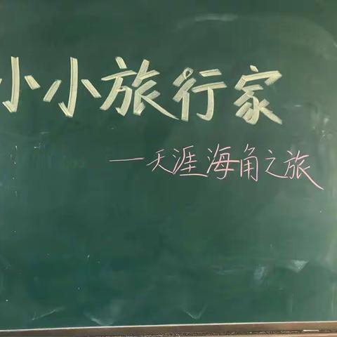 三亚市实验小学阳光课程——小小旅行家