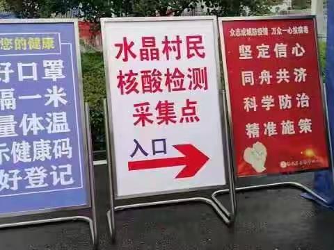 水晶村党总支：疫情防控，同心抗疫