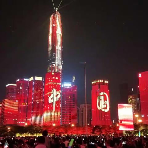 深圳市民中心灯光秀
