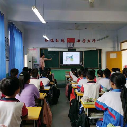 县教研室莅临视导小李小学教学工作