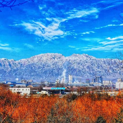 静谧的东湖雪霁