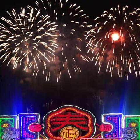 烟花朵朵耀花城