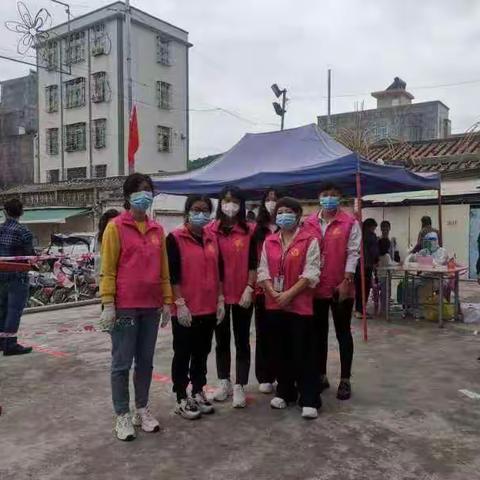 谷饶镇:巾帼志愿抗疫在行动